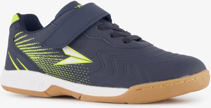 Dutchy Attack 2 kinder zaalschoenen blauw geel Gymschoenen Uitneembare zool