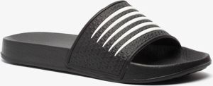 Dutchy dames badslippers zwart