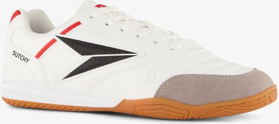Dutchy Creator heren zaalschoenen IC wit grijs Uitneembare zool