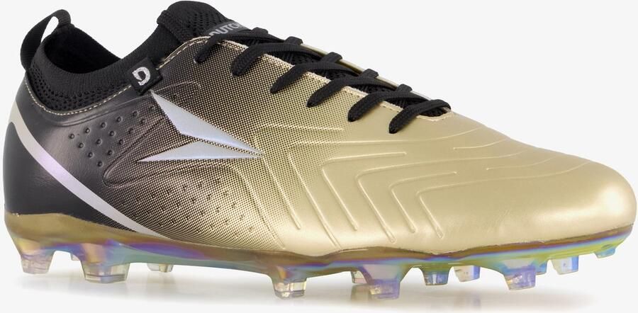 Dutchy FG heren voetbalschoenen goud zwart