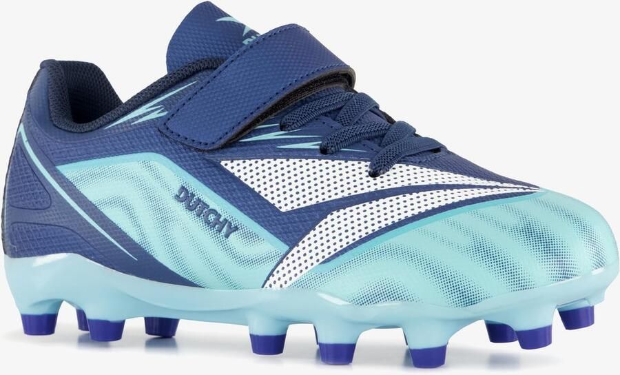 Dutchy FG kinder voetbalschoenen blauw Uitneembare zool