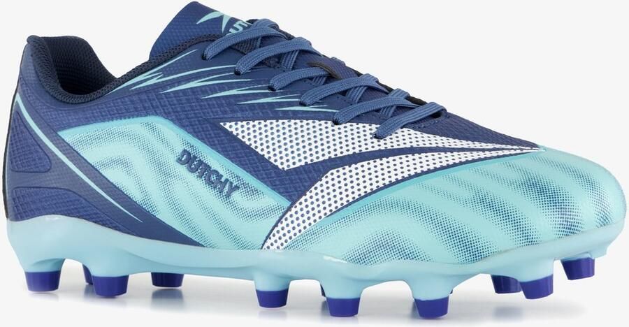 Dutchy FG kinder voetbalschoenen blauw Uitneembare zool