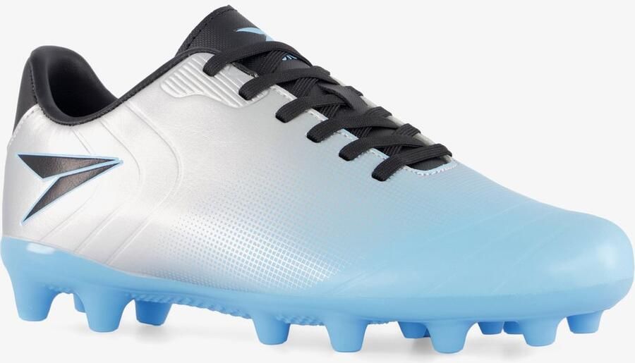 Dutchy FG kinder voetbalschoenen zilver blauw Uitneembare zool