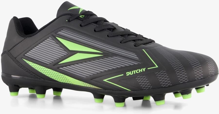 Dutchy Flow FG heren voetbalschoenen zwart Uitneembare zool