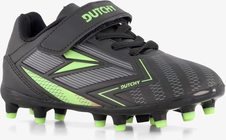 Dutchy Flow FG kinder voetbalschoenen zwart - Foto 1