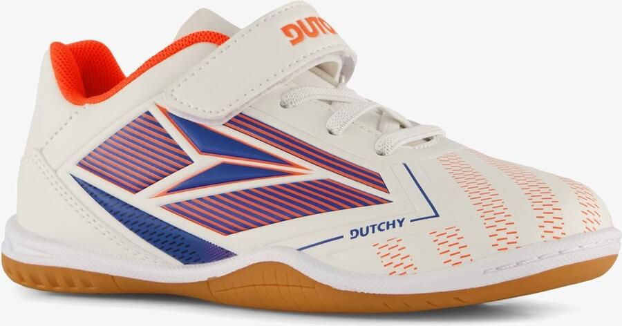 Dutchy Flow IC zaalvoetbalschoenen wit Uitneembare zool