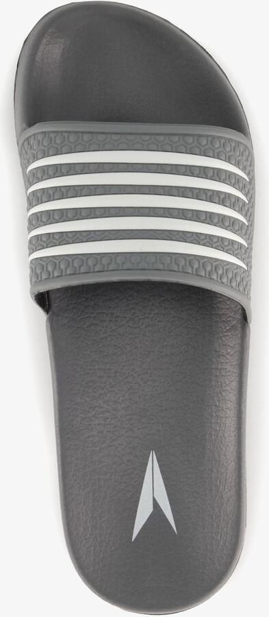 Dutchy heren badslippers grijs