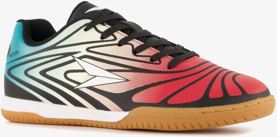 Dutchy IC kinder zaalschoenen multicolor Gymschoenen Rood Uitneembare zool - Foto 1