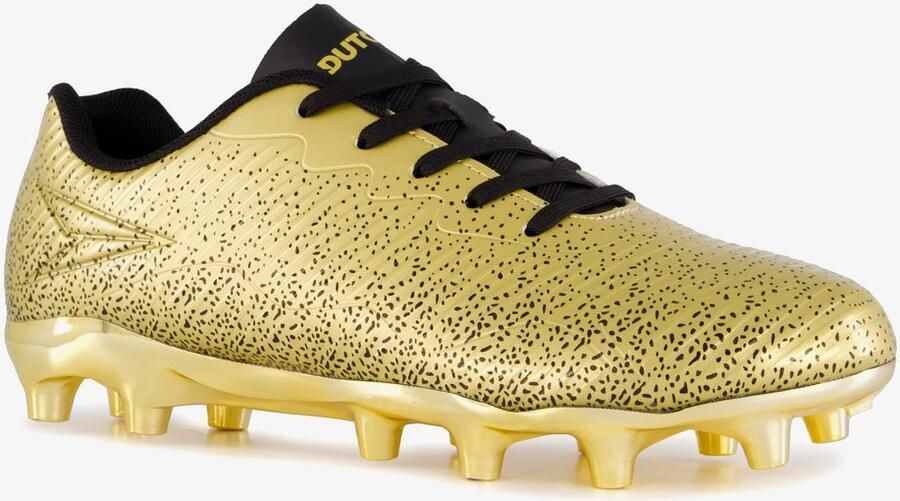 Dutchy MG kinder voetbalschoenen goud Uitneembare zool