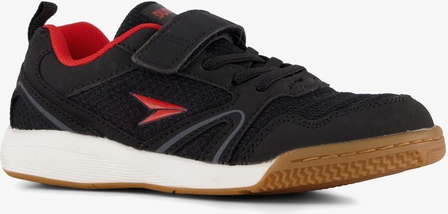 Dutchy Rebound kinder zaalschoenen IC zwart Gymschoenen Uitneembare zool