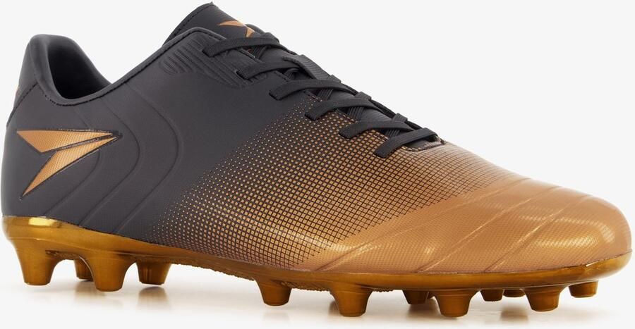 Dutchy voetbalschoenen FG heren zwart brons Uitneembare zool