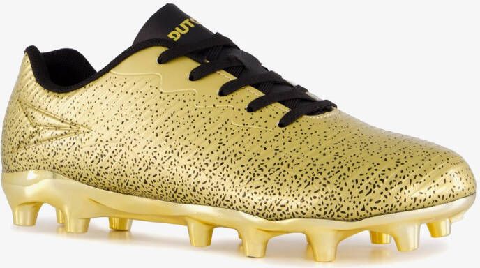 Dutchy FG kinder voetbalschoenen goud Uitneembare zool