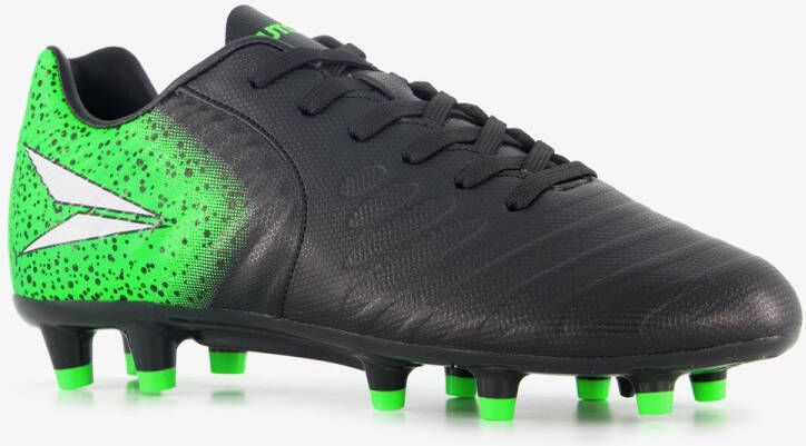 Dutchy FG kinder voetbalschoenen zwart groen Uitneembare zool