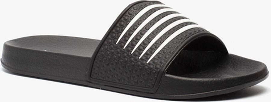 Dutchy heren badslippers zwart - Foto 3