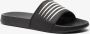 Dutchy heren badslippers zwart - Thumbnail 3