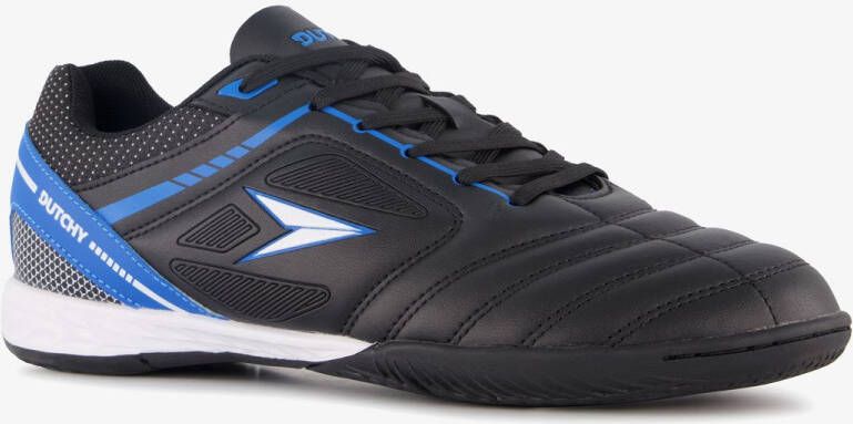 Dutchy IC heren zaalschoenen zwart blauw Uitneembare zool