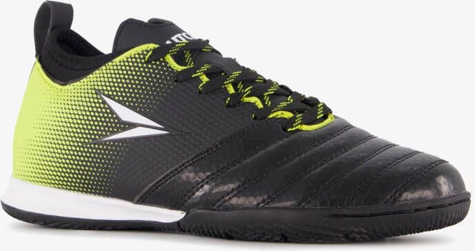 Dutchy IC kinder zaalschoenen zwart geel Gymschoenen