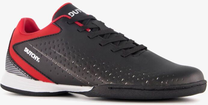 Dutchy IC kinder zaalschoenen zwart rood Gymschoenen Uitneembare zool