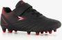 Dutchy jongens voetbalschoenen FG zwart rood Uitneembare zool - Thumbnail 1