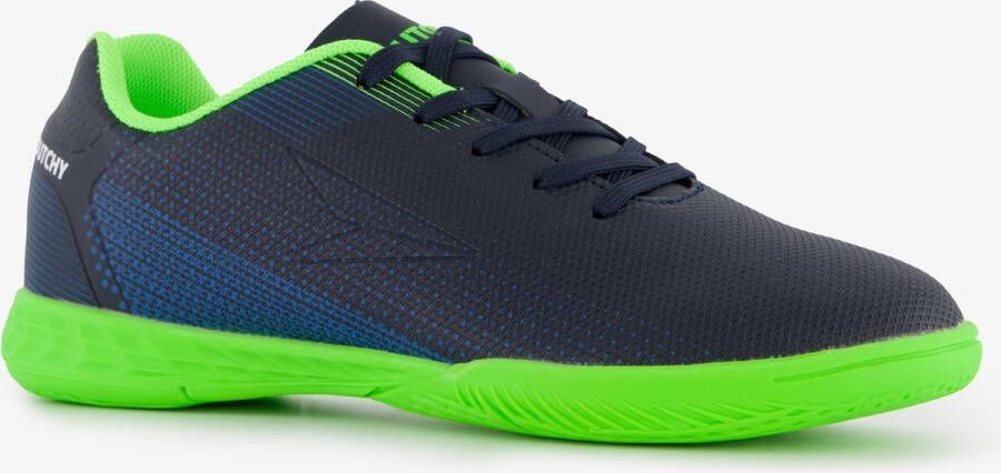 Dutchy jongens zaalschoenen IC blauw geel Gymschoenen Uitneembare zool