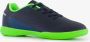 Dutchy jongens zaalschoenen IC blauw geel Gymschoenen Uitneembare zool - Thumbnail 1