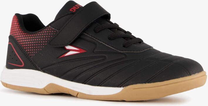 Dutchy kinder zaalvoetbalschoenen IC zwart Uitneembare zool