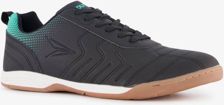Dutchy Top-Spin heren zaalschoenen zwart blauw Uitneembare zool