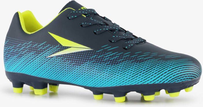 Dutchy Vision FG kinder voetbalschoenen blauw geel Uitneembare zool