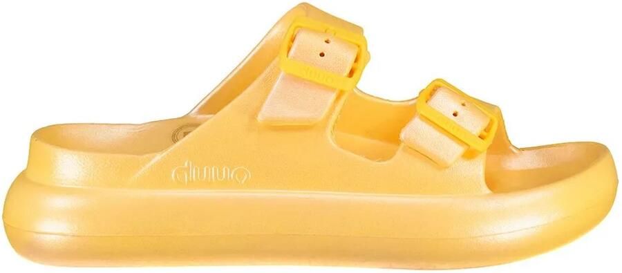 DUUO SHOES Eva Curvi Sandalen Geel Vrouw