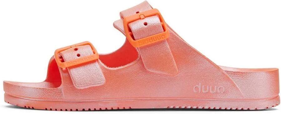 DUUO SHOES Eva Flat Sandalen Oranje Vrouw