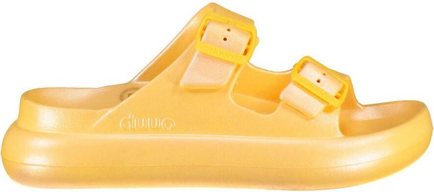 DUUO SHOES Eva Curvi Sandalen Geel Vrouw