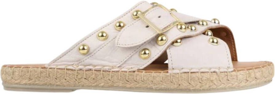 Dwars Off White Caracas Slippers Off White