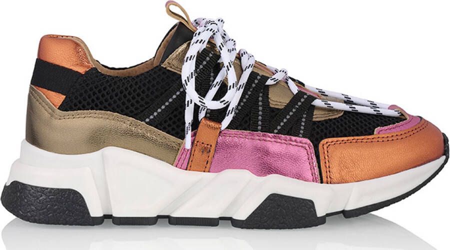 Dwrs LOS Angeles Sneakers | Smoke Pink Oranje Dames