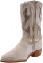 Dwrs Western Charme Cowboy Laarzen Beige Dames - Thumbnail 1