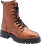 Dwrs Stijlvolle BES Enkellaars Brown Dames - Thumbnail 1