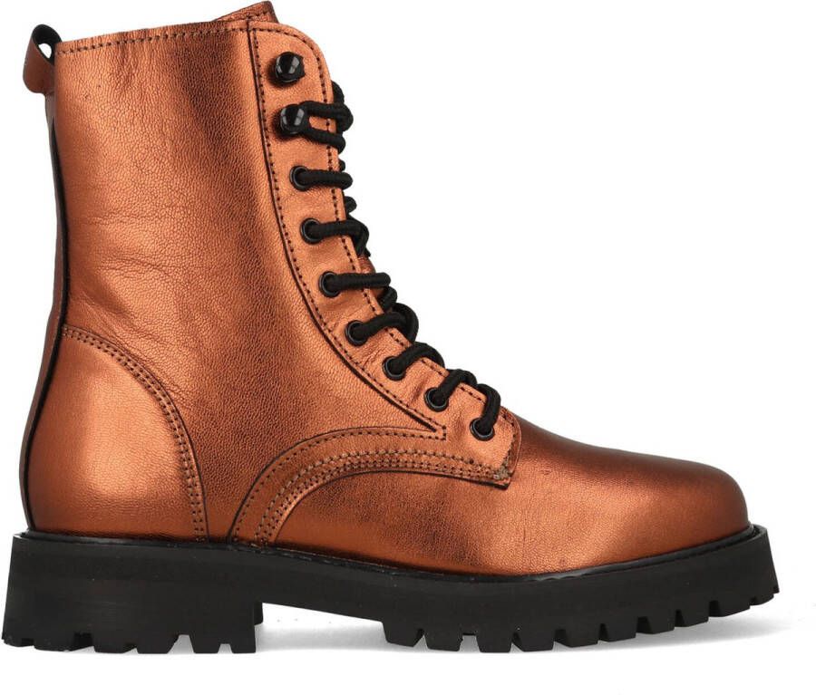 Dwrs Stijlvolle BES Enkellaars Brown Dames