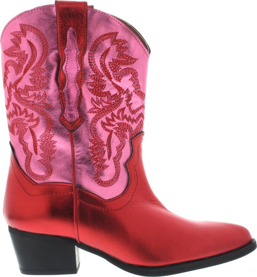Dwrs Dames Enkellaars Brady Pink red Rose - Foto 2