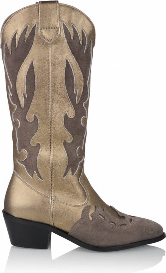 Dwrs Dames Laarzen Regina Elefante smoke Grijs - Foto 2