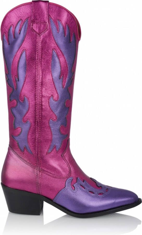 Dwrs Dames Laarzen Regina Purple pink Paars