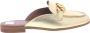 Dwrs Dames Slippers Suva Champagne Metallic Goud - Thumbnail 1