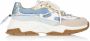 Dwrs Dames Sneakers Bonney Denim Champagne jeans Jeansblauw - Thumbnail 1