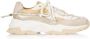 Dwrs Dames Sneakers Bonney Snake Sand champagne Wit - Thumbnail 2