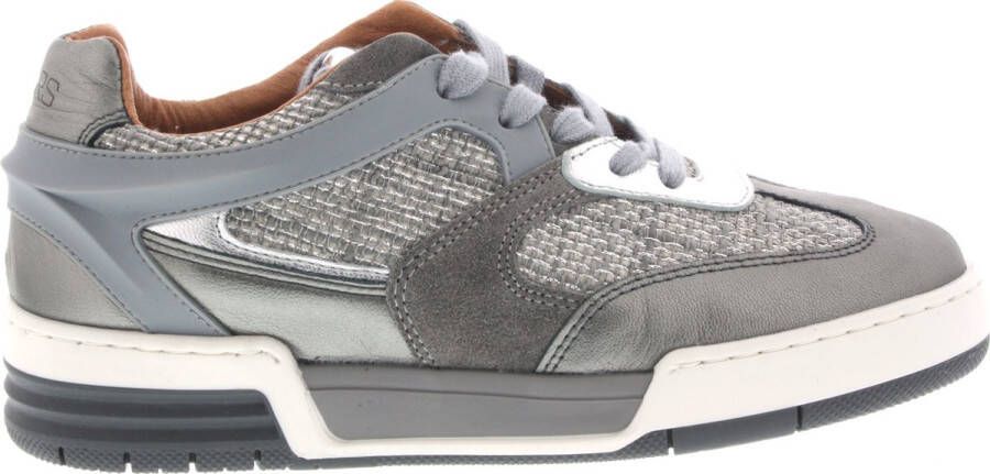 Dwrs Dames Sneakers Buckby Steel Zilver