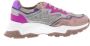 Dwrs Dames Sneakers Chester Steel Fuchsia Multi - Thumbnail 1