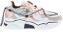 DWRS LABEL DWRS Jupiter denim rose jeans sneakers Leer Dames - Thumbnail 2