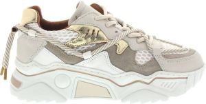 Dwrs Dames Sneakers Jupiter Offwhite gold Off White
