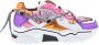 DWRS Jupiter chunky leren sneakers roze paars - Thumbnail 2