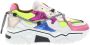 Dwrs Dames Sneakers Jupiter Yellow Multi Geel - Thumbnail 1