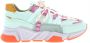 Dwrs Dames Sneakers Los Angeles Canvas Offwh pink Off White - Thumbnail 2