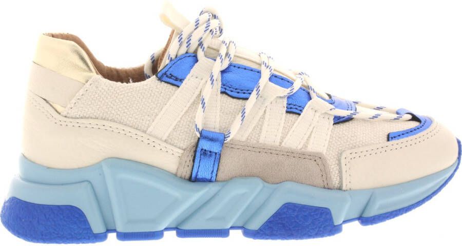 Dwrs Dames Sneakers Los Angeles Off White blue Wit - Foto 1